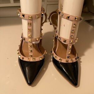Jitianxi  beautiful studs chic shoes wit 5 inches heels